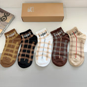 BURBERRY 26S ANKLE SOCKS 562569 (1 BOX)