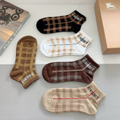 BURBERRY 26S ANKLE SOCKS 562569 (1 BOX)