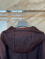 PRADA 26S HOODED PADDED JACKET 644