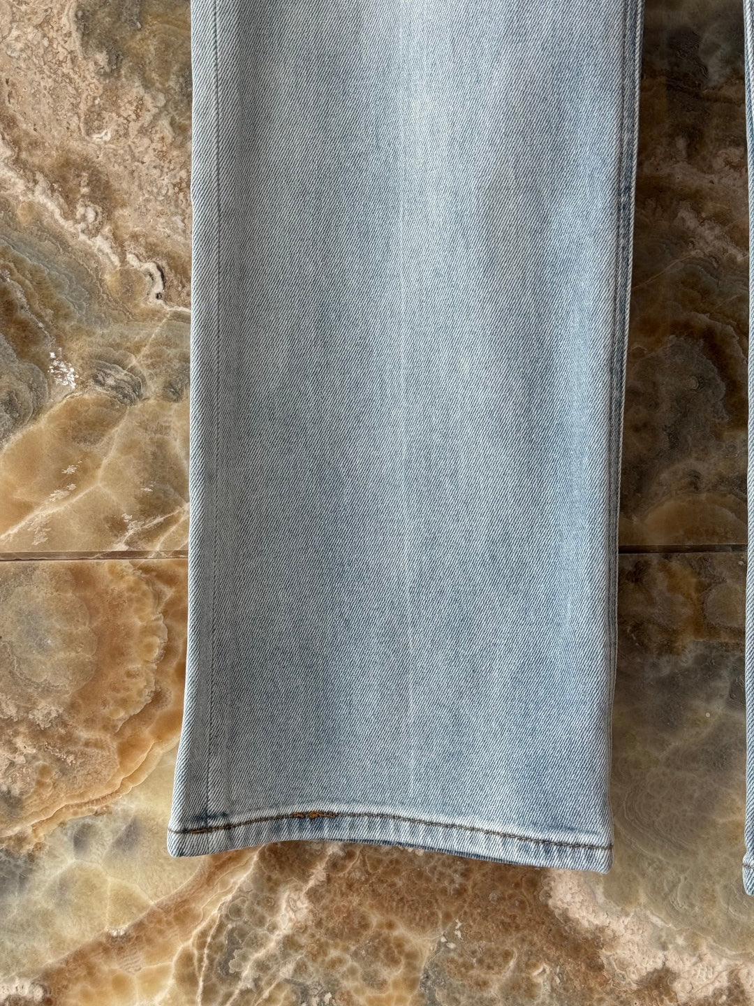 VALENTINO 26S HIGH-WAIST WIDE-LEG JEANS 457