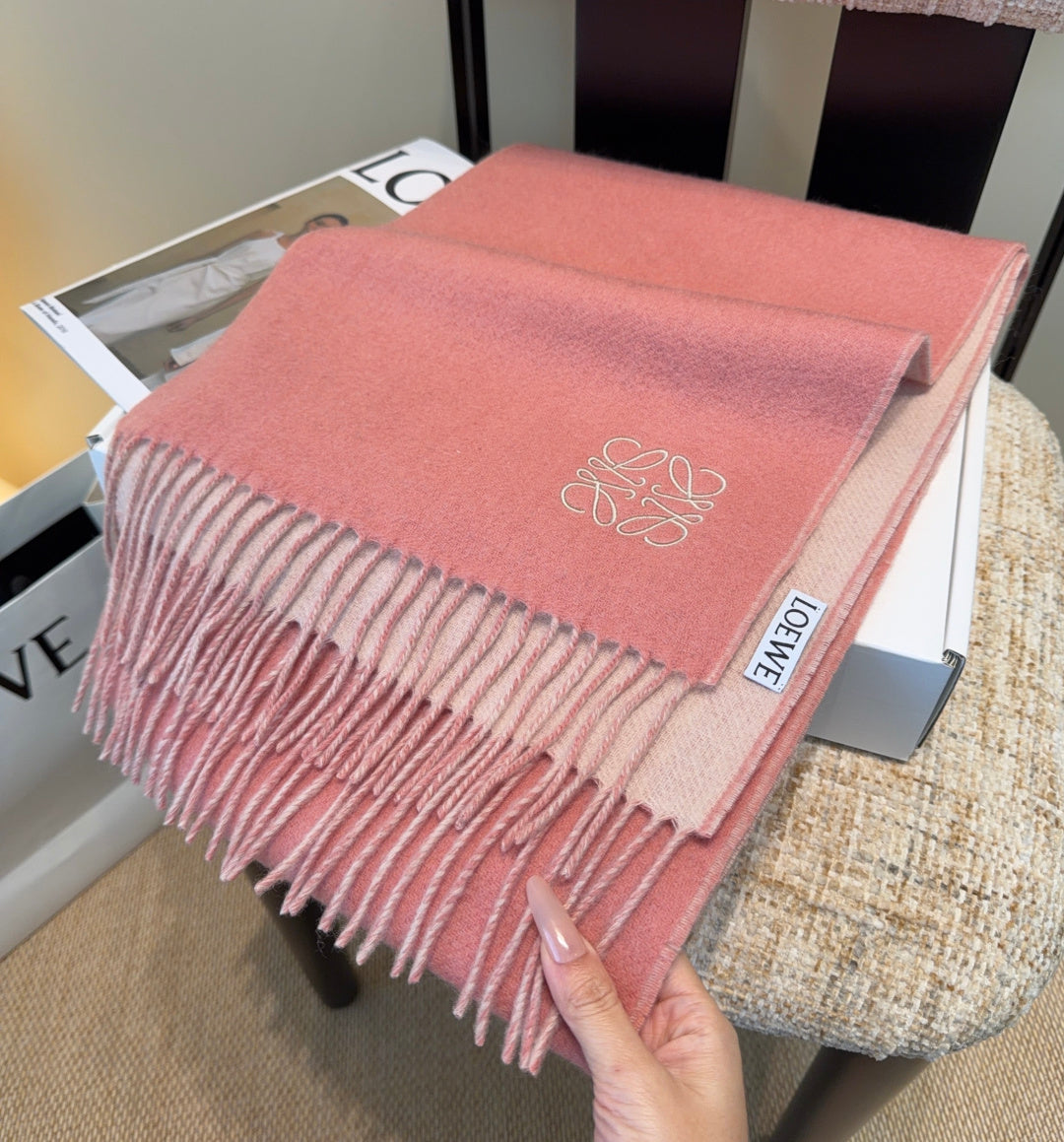 LOEWE 26S SCARF 180 IN CASHMERE WOOL 196362