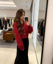 CHANEL 25S ROUND-NECK CARDIGAN 510