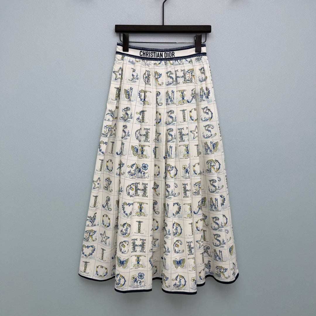 DIOR 26S MIDI SKIRT 1437