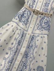 ZIMMERMANN 26S SHORT-SLEEVE SHIRT DRESS STYLE 109