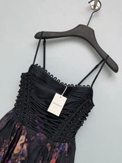 ZIMMERMANN 26S PATTERNED CAMI DRESS STYLE 66