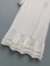 DIOR 26S SHORT-SLEEVE BABYDOLL DRESS 1435