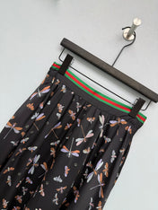 GUCCI 26S SATIN MIDI SKIRT 365