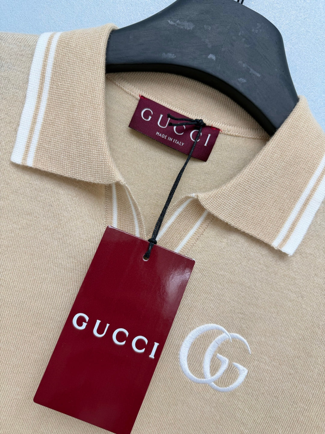 GUCCI 26S KNIT POLO SHIRT 392