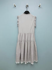 CHANEL 26S PLEATED SLEEVELESS DRESS STYLE 1128
