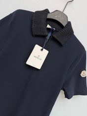 MONCLER 26S SHORT-SLEEVE POLO DRESS 674