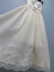 ZIMMERMANN 26S LACE-TRIM CORSET MIDI DRESS 319