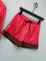 VALENTINO 26S LONG-SLEEVE SHIRT & SHORTS SET 372