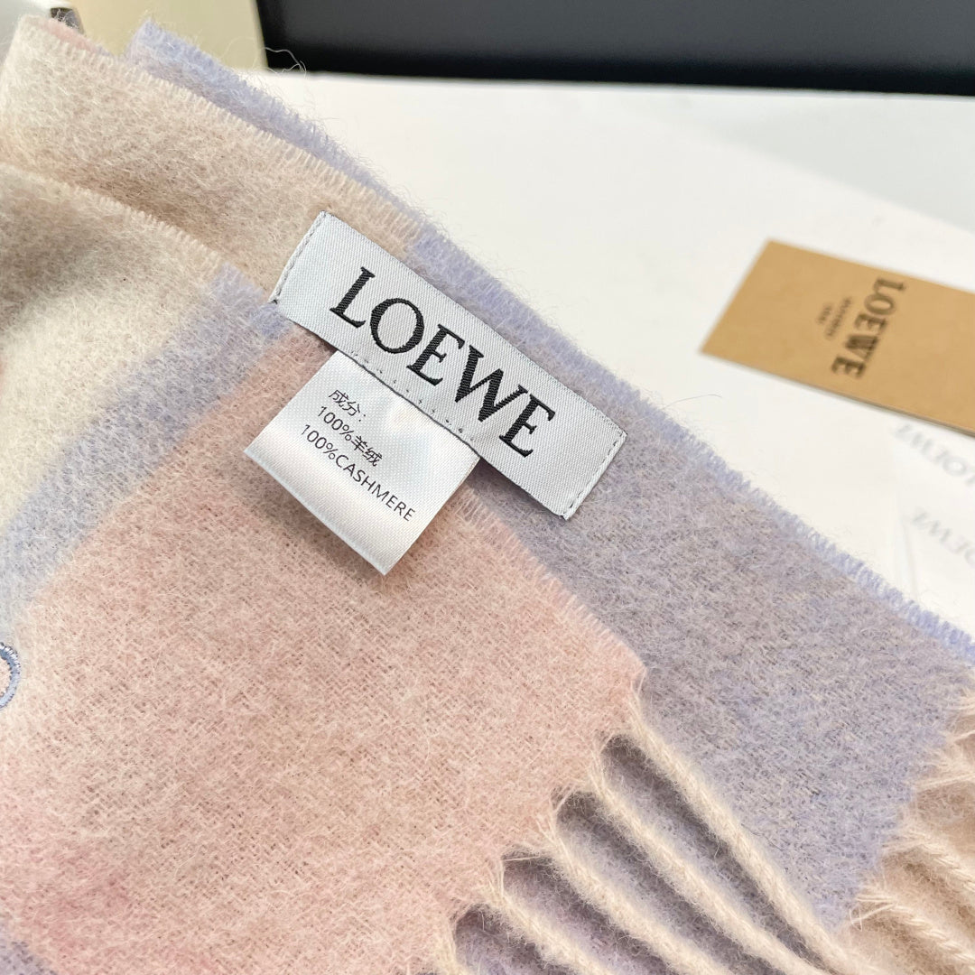 LOEWE 26S SCARF 190 IN CASHMERE 126266