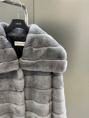 DIOR 25S RABBIT FUR JACKET 739
