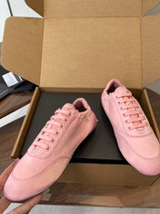 PRADA 25S SNEAKER IN PINK SILK