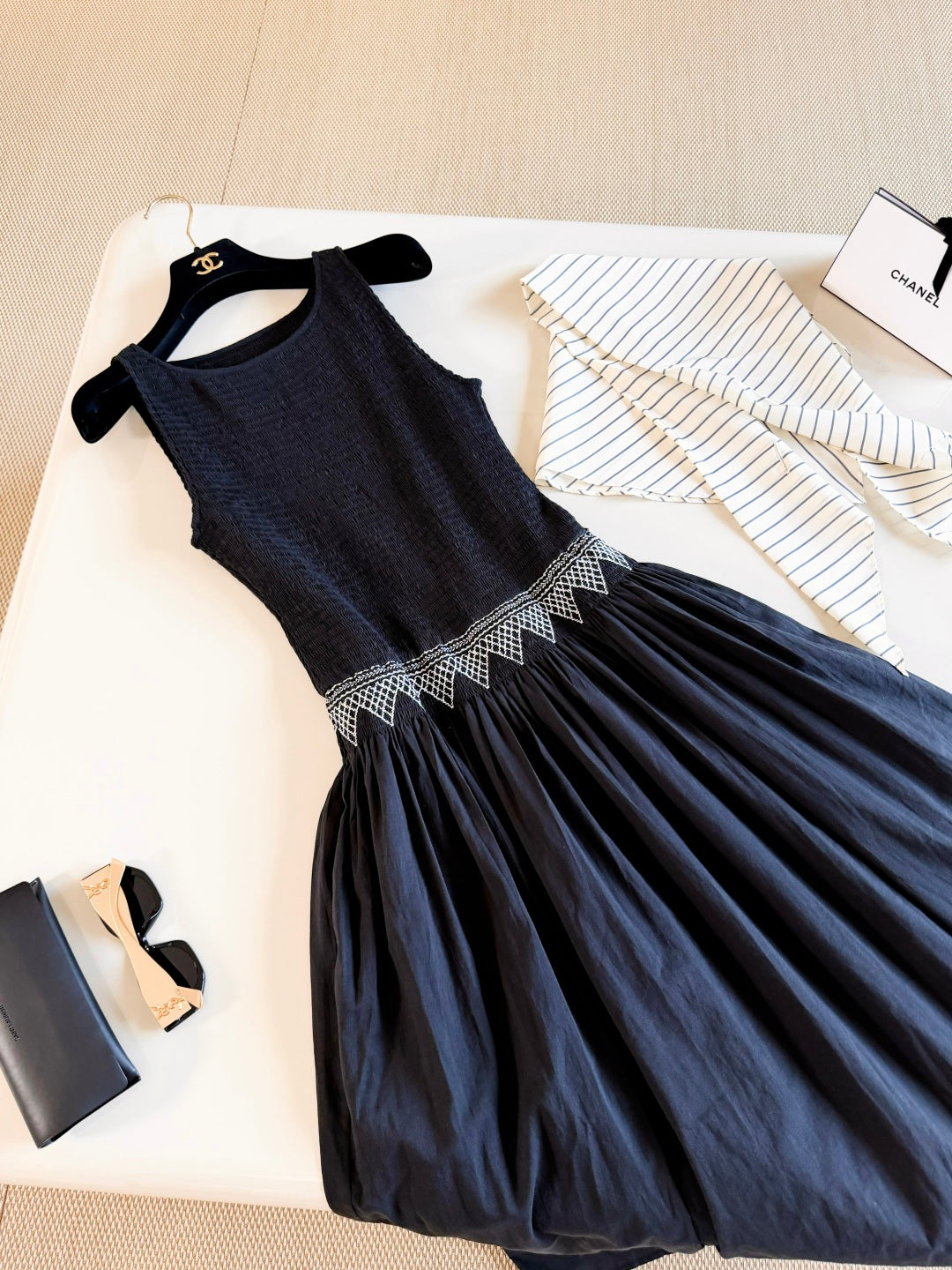 RALPH LAUREN 26S PLEATED DRESS 376