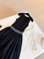 RALPH LAUREN 26S PLEATED DRESS 376