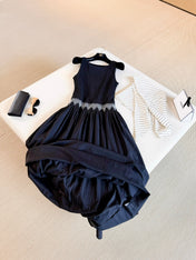 RALPH LAUREN 26S PLEATED DRESS 376