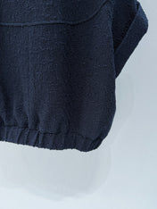 CHANEL 26S SHORT-SLEEVE STAND COLLAR JACKET 888