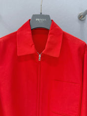 PRADA 26S COLLARED JACKET 812