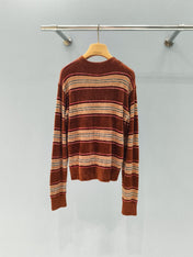 MIUMIU 26S STRIPED PULLOVER SWEATER 880