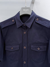 PRADA 26S SHORT-SLEEVE SHIRT STYLE 883