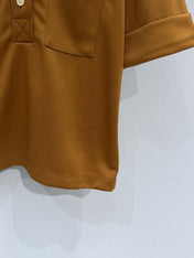 MIUMIU 26S SHORT-SLEEVE POLO T-SHIRT STYLE 1102