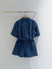 PRADA 26S DENIM JUMPSUIT 996