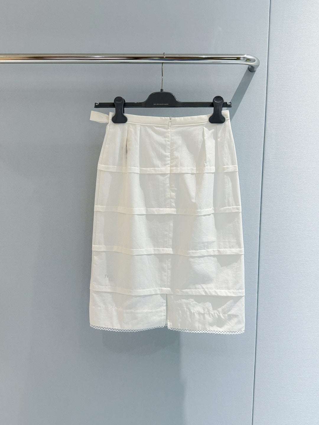 PRADA 26S COTTON MIDI SKIRT STYLE 965