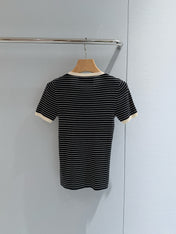 VALENTINO 26S SHORT-SLEEVE KNIT T-SHIRT 389