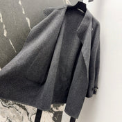 HERMES 25S CROPPED STAND-COLLAR JACKET 445