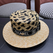 CHANEL 26S BOATER STRAW HAT 337947