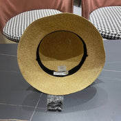 BUCKET HAT IN BEIGE RAFFIA MIX PEARL 653619