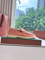 LP LOAFERS 25S IN PEACH PINK CASHMERE