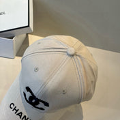 CHANEL 26S BASEBALL CAP EMBROIDERED CC LOGO 337968