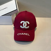 CHANEL 26S BASEBALL CAP EMBROIDERED CC LOGO 337969