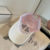 CHANEL 26S CRYSTAL-EMBELLISHED BASEBALL CAP 337795