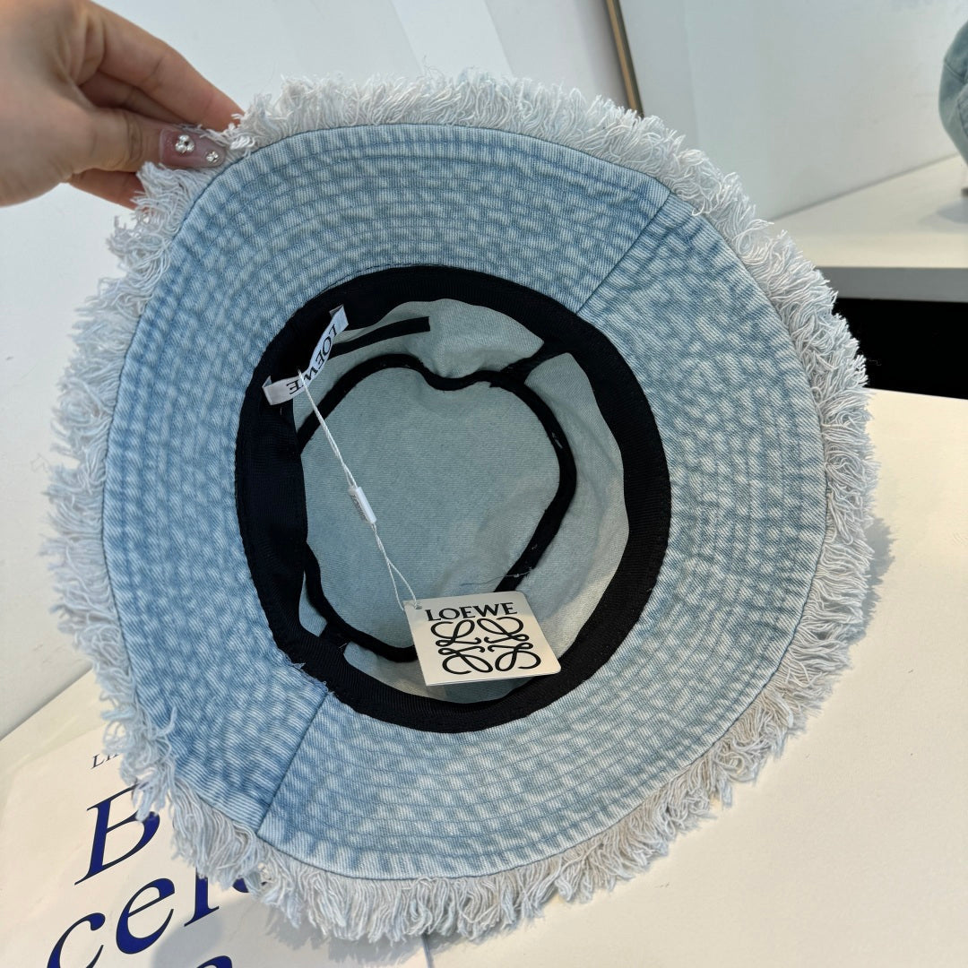 LOEWE 26S DENIM BUCKET HAT STYLE 181