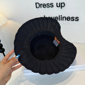 CHANEL 26S WIDE-BRIM HAT WITH LOGO BAND 337954
