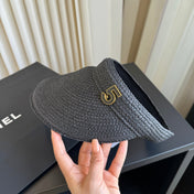 CHANEL 26S RAFFIA VISOR 337957