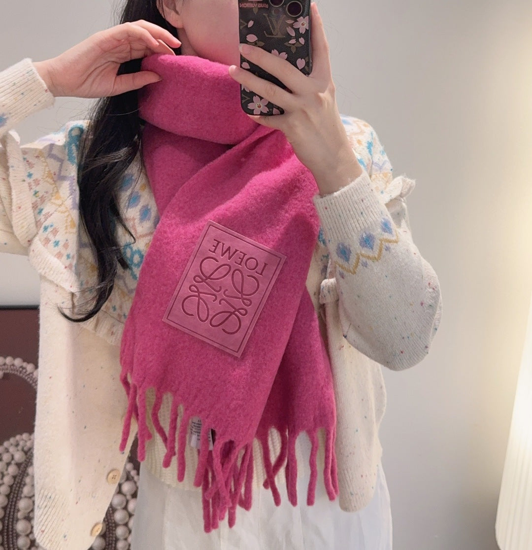 LOEWE 26S SCARF 200 IN WOOL MOHAIR 896358