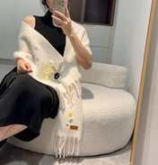 LOEWE 26S SCARF 185 IN WOOL MOHAIR 901963