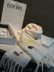 LOEWE 26S SCARF 185 IN WOOL MOHAIR 901963