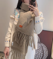 LOEWE 26S SCARF 185 IN CASHMERE 121390