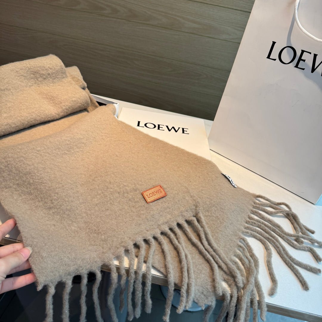 LOEWE 26S SCARF 185 IN CASHMERE 121390