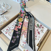 DIOR 26S SCARF 100CM IN SILK 309538