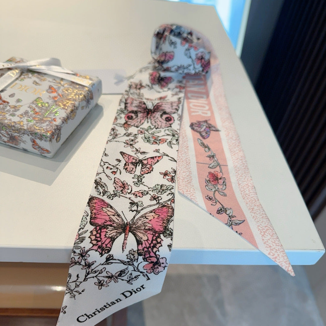 DIOR 26S SCARF 100CM IN SILK 311708