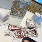 DIOR 26S SCARF 100CM IN SILK 311710