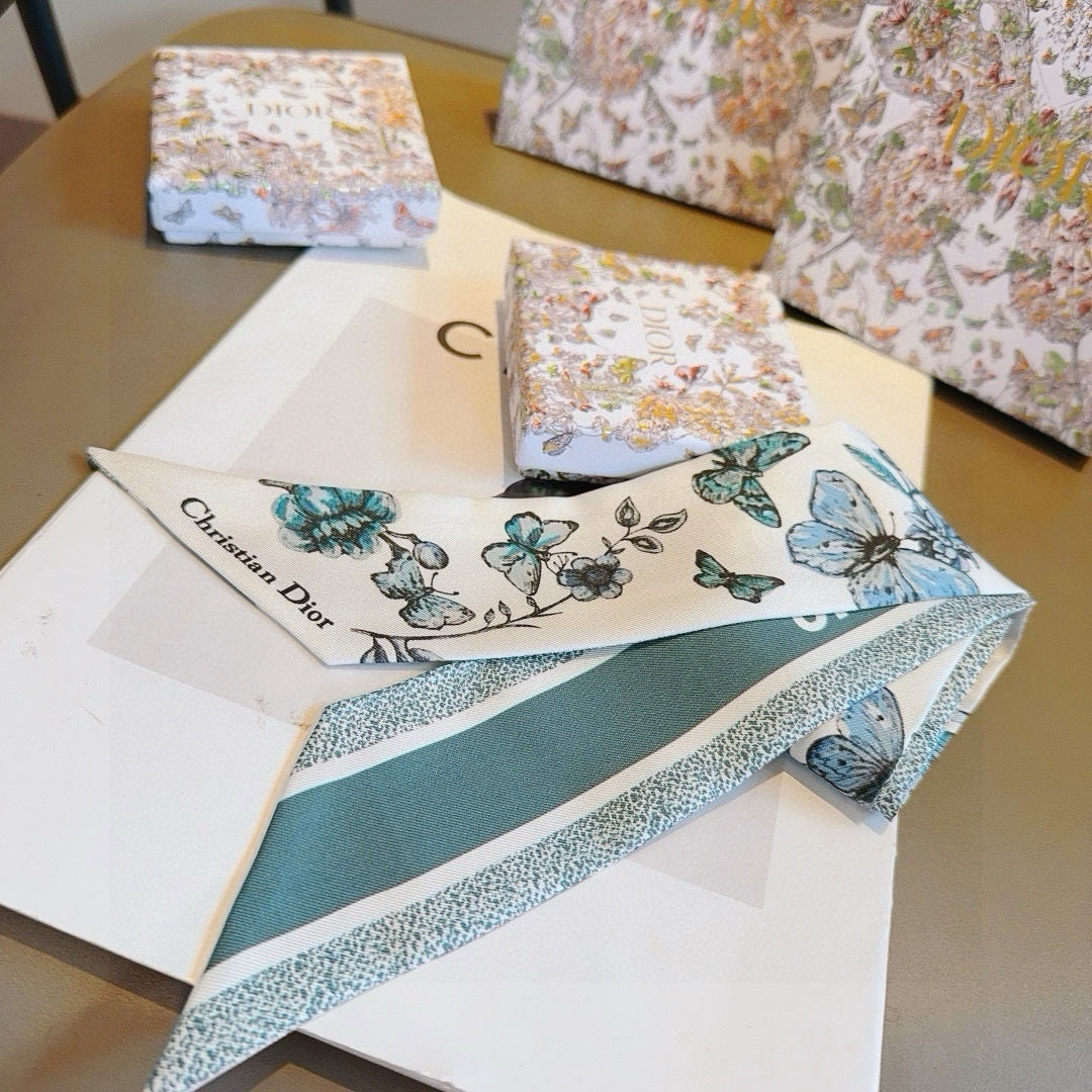 DIOR 26S SCARF 105CM IN SILK 314823