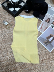 RALPH LAUREN 26S SLEEVELESS POLO KNIT TOP 422